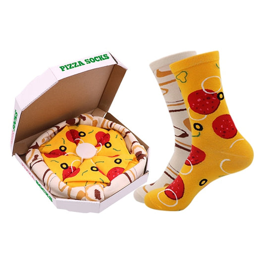 Funny Pizza Socks - Fiier