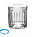 Old Fashioned Rotating Whiskey Glass - Fiier