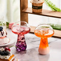 Mushroom Martini Cocktail Glass Set - Fiier